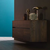 Buffet mural / contemporain / en bois laqué...