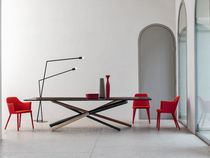 Table à manger contemporaine / en bois /...