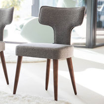 Chaise de salle à manger classique / tapissée...