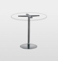 Pied de table en métal / contemporain /...