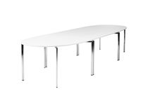 Table de conférence contemporaine / en métal...