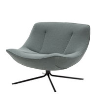 Chauffeuse contemporaine / en tissu / en...