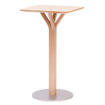 Table mange-debout contemporaine / en hêtre...