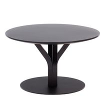 Table d'appoint contemporaine / en chêne...