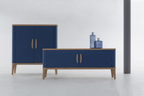 Buffet contemporain / en cuir