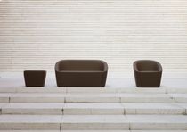 Fauteuil contemporain / en tissu