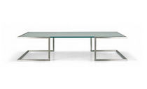 Table basse contemporaine / en verre / en...