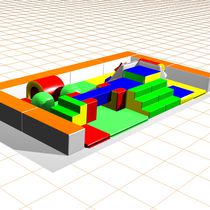 Parcours de motricité en mousse
