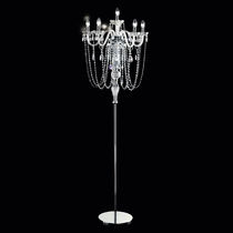 Lampe sur pied / de style / en cristal /...