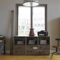 Buffet classique / en bois / en verre
