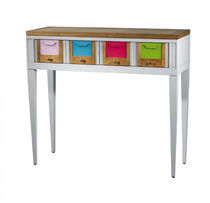 Console classique / en bois laqué / rectangulaire...