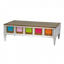 Table basse classique / en bois laqué /...