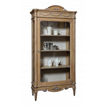 Vitrine classique / en verre / en bois