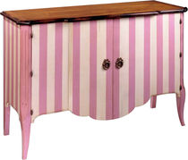 Commode classique / en bois laqué / blanche...