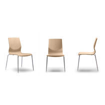 Chaise visiteur contemporaine / avec accoudoirs...