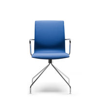 Chaise visiteur contemporaine / avec accoudoirs...