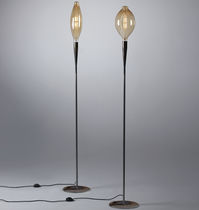 Lampe sur pied / contemporaine / en verre...