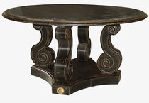 Table design nouveau baroque / en hêtre...