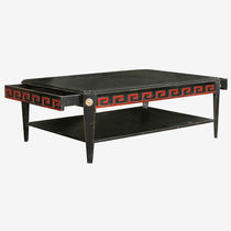 Table basse de style / en hêtre / rectangulaire...