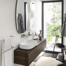Meuble vasque suspendu / en bois / en MDF...