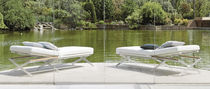 Bain de soleil contemporain / en teck /...