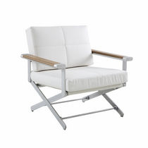 Fauteuil contemporain / en teck / en aluminium...
