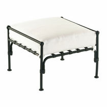 Ottoman classique / en aluminium / de jardin