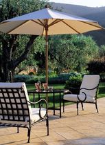 Fauteuil classique / en aluminium / de jardin