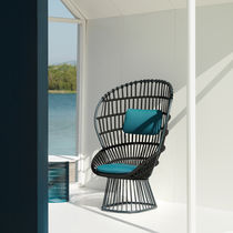 Fauteuil contemporain / en teck / en aluminium...