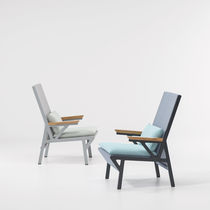Fauteuil contemporain / en tissu / en aluminium...
