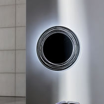 Miroir mural / lumineux / contemporain /...