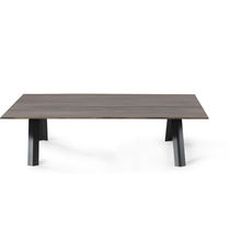 Table basse contemporaine / en verre / en...