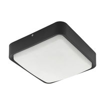 Plafonnier contemporain / carré / en fonte...