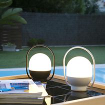 Lampe baladeuse / contemporaine / en bois...