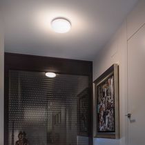 Plafonnier contemporain / rond / en PMMA...