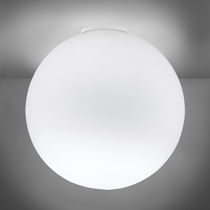 Plafonnier contemporain / rond / en verre...