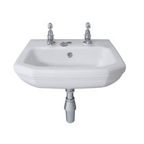 Lave-mains suspendu / rectangulaire / en...