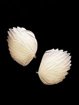 Applique murale contemporaine / en porcelaine...