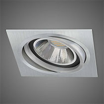 Spot encastrable au plafond / à LED / carré...