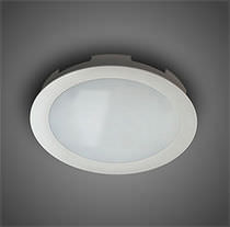 Downlight en saillie / à LED / rond