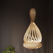 Lampe suspension / contemporaine / en bouleau...