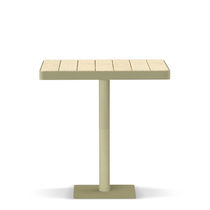 Table bistrot contemporaine / en métal /...