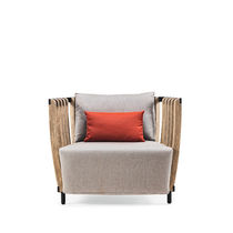 Fauteuil contemporain / en teck / en aluminium...