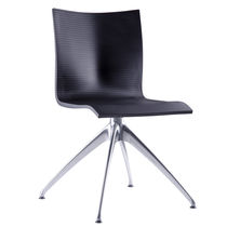Chaise visiteur contemporaine / piètement...