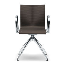 Chaise visiteur contemporaine / avec accoudoirs...