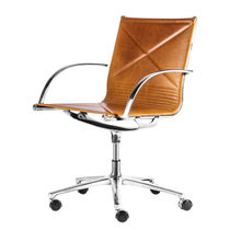 Chaise visiteur contemporaine / avec accoudoirs...