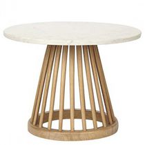 Table basse contemporaine / en marbre /...