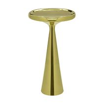Table d'appoint contemporaine / en laiton...