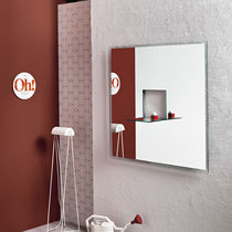 Miroir mural / contemporain / carré