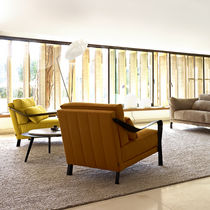 Fauteuil contemporain / en tissu / en fonte...
